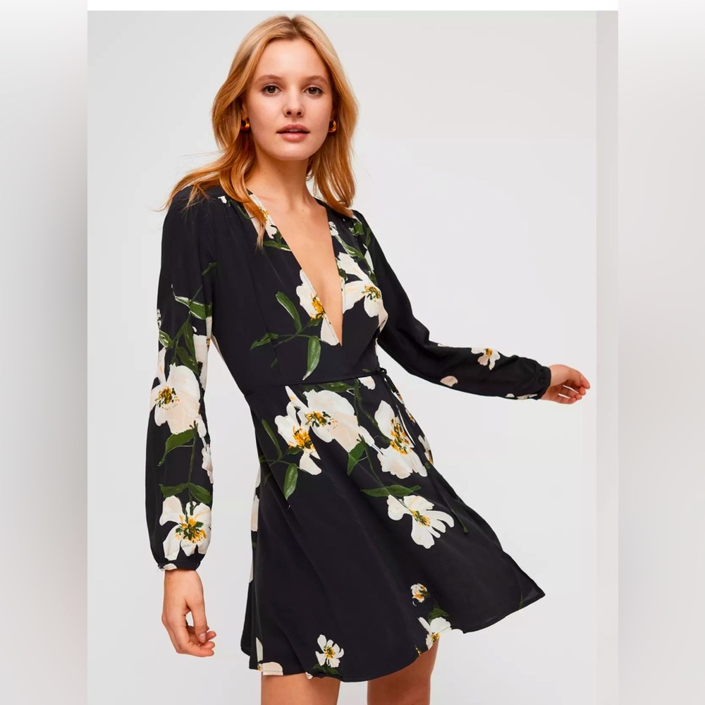 Aritzia Wilfred Diane Dress (wrap dress)
